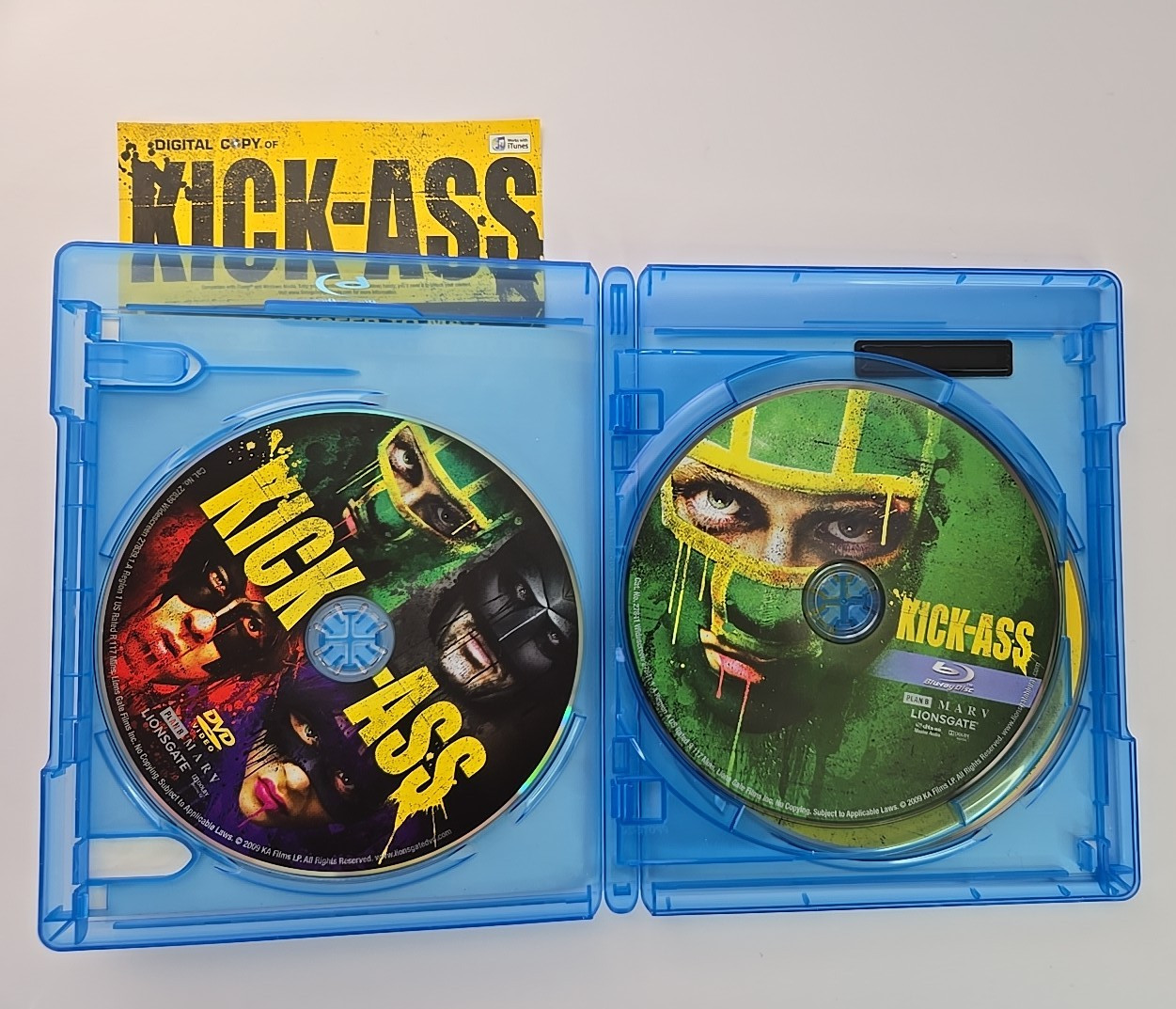 Action Blu-ray Lot 7 Movies Die Hard Drive 300 Crank Kick-Ass Salt Limitless