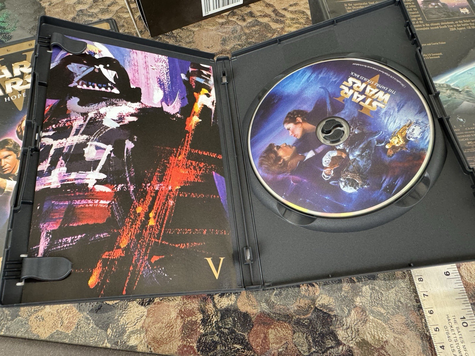 Star Wars Trilogy – Remastered DVD Gold Box Set Full Screen – Episodes IV V VI