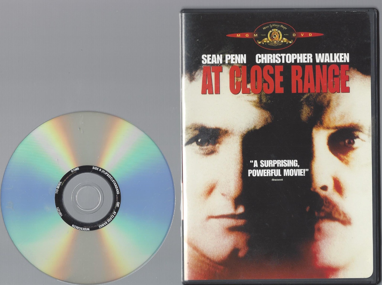 At Close Range (DVD, 1985) Sean Penn Christopher Walken Brutal Drama U.S. Issue