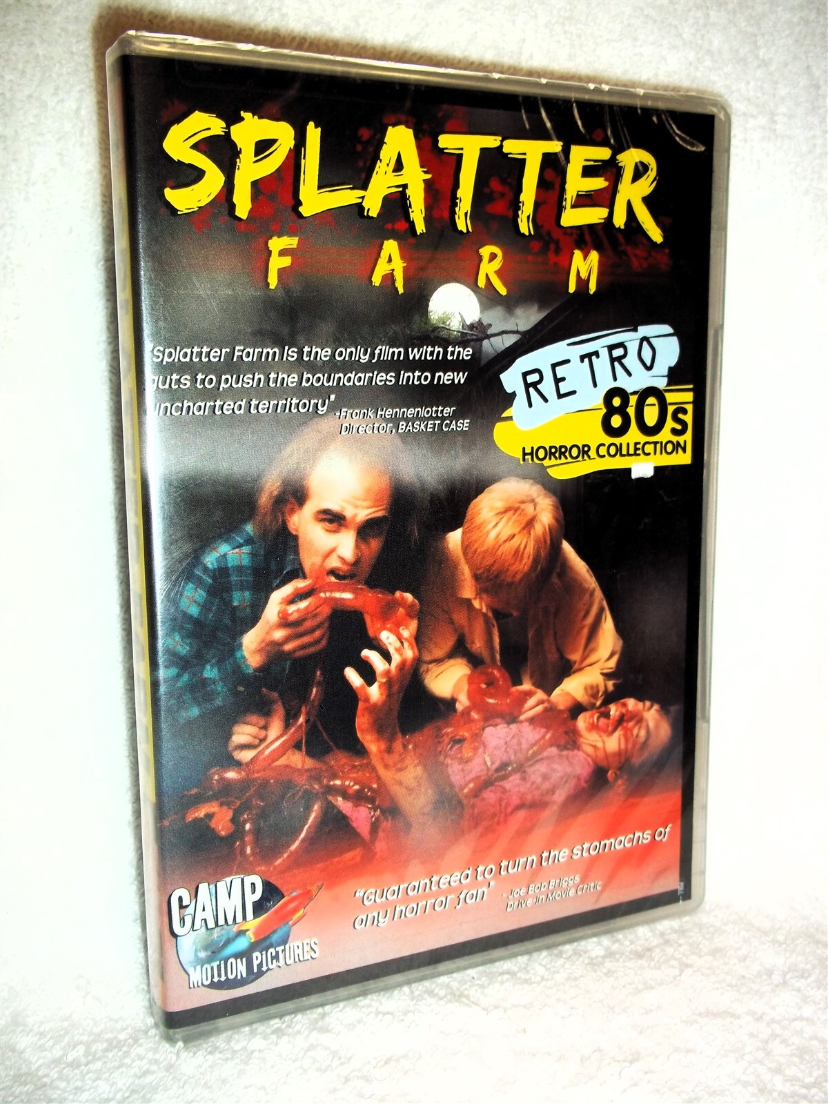 Splatter Farm (DVD,2019 2-Disc) NEW creepy gory horror John Polonia Mark Polonia