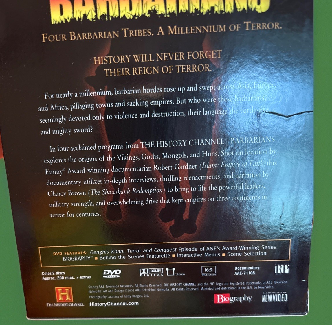 Barbarians (DVD, 2003, 2-Disc Set)