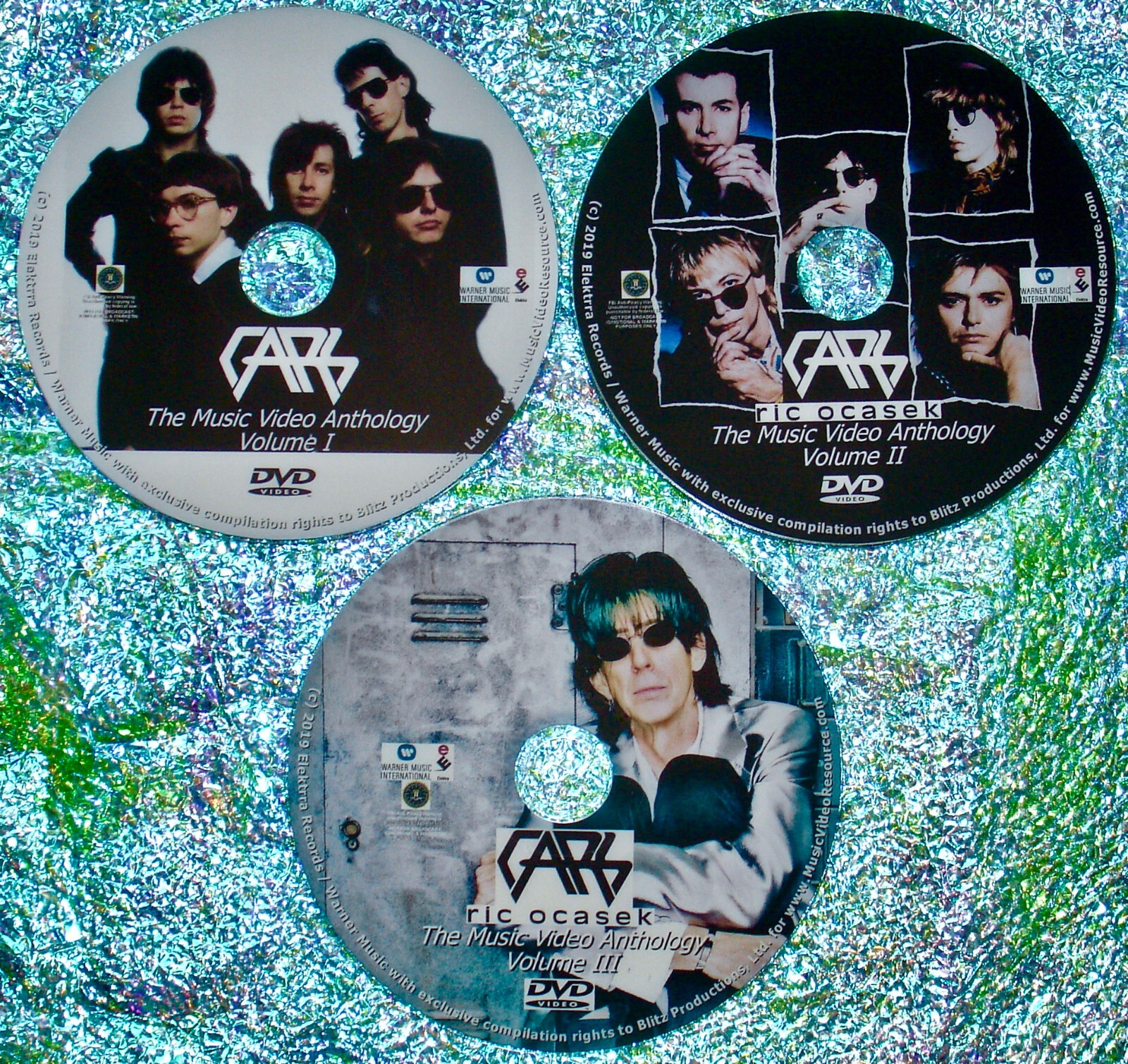The Cars Ric Ocasek Benjamin Orr The Music Video Anthology 1978-2018 3 DVD Set