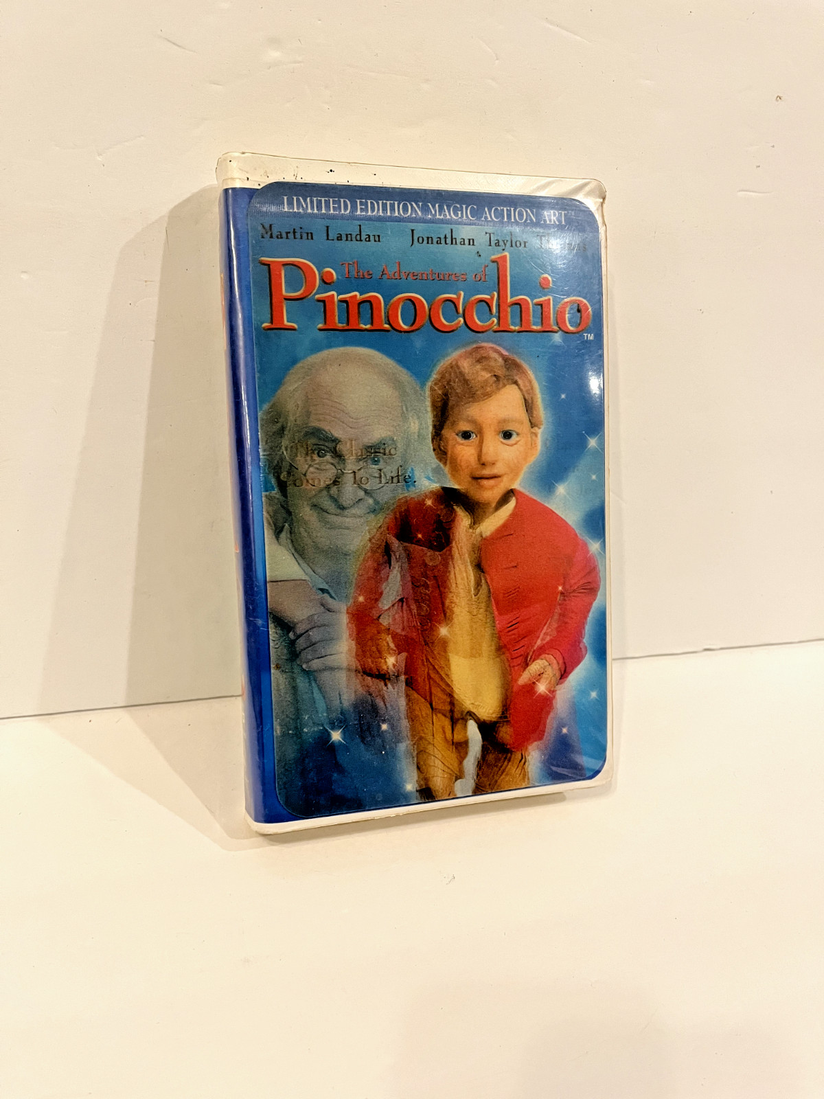 The Adventures of Pinocchio VHS 1996 Clamshell Video Jonathan Taylor Thomas Kids