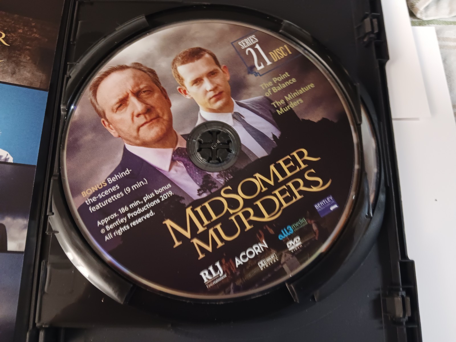 Lot of 5 MIDSOMER MURDERS Series 18, 19 part 1, 19 part 2, 20, and 21