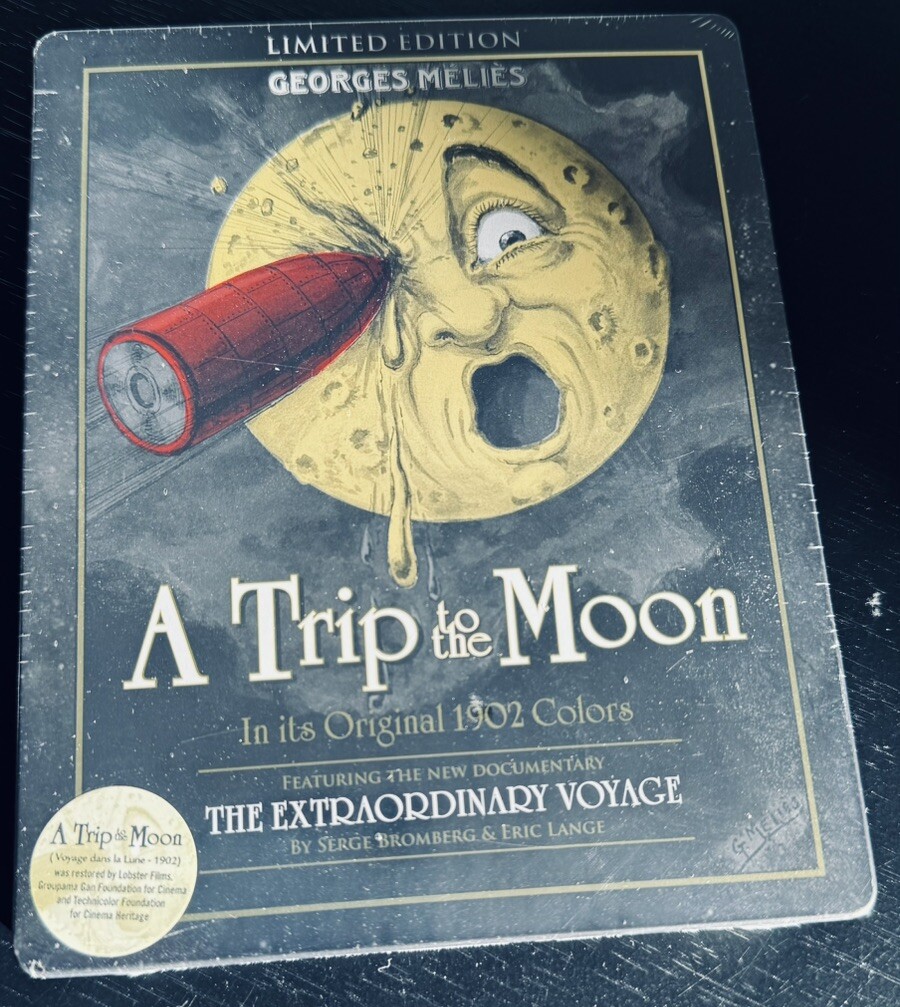 A Trip To The Moon BLU-RAY/DVD STEELBOOK OOP LIMITED EDITION ***NEW***