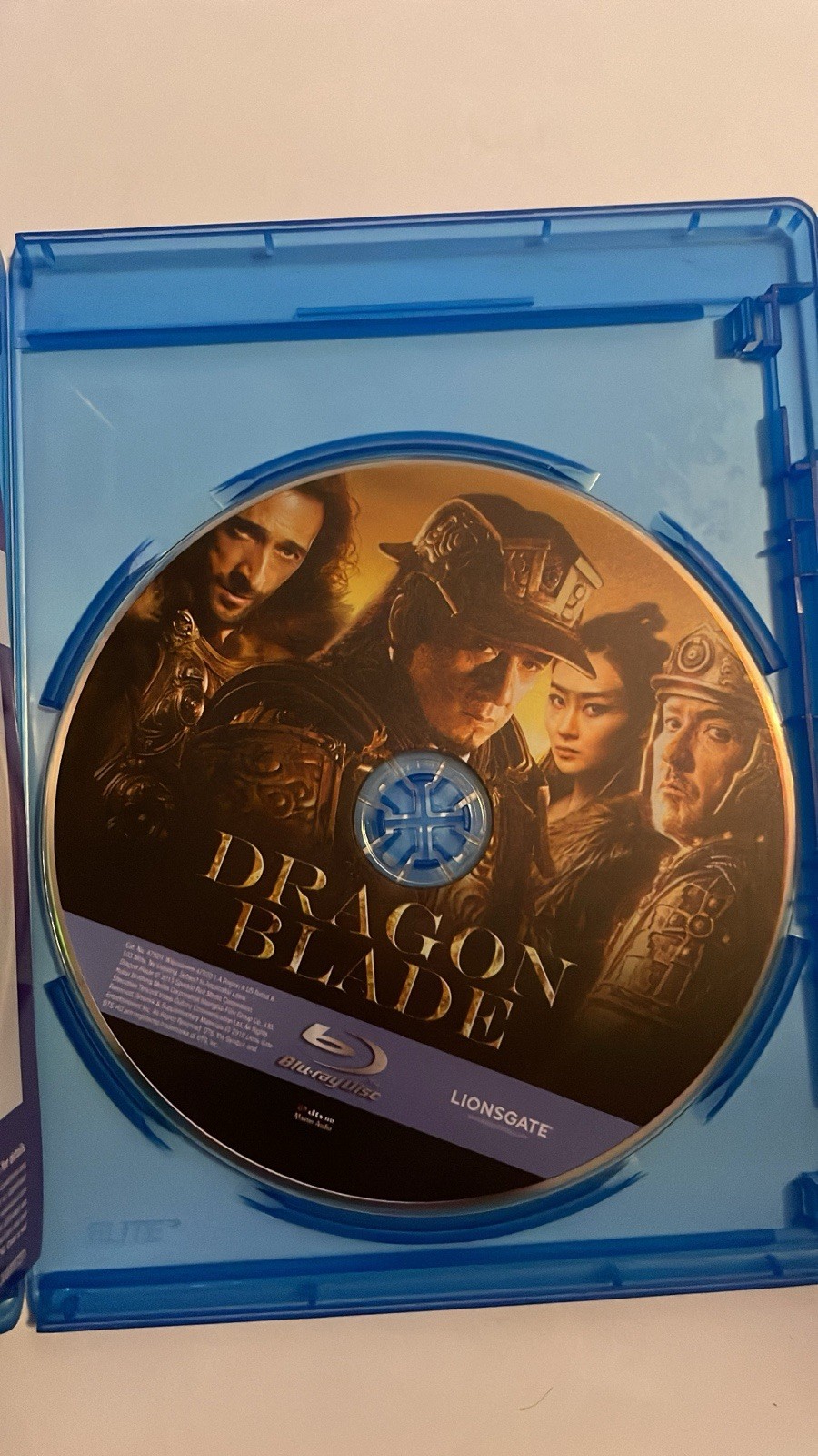 Lionsgate Dragon Blade Blu-ray Movie Widescreen R 2015 Jackie Chan 127 min