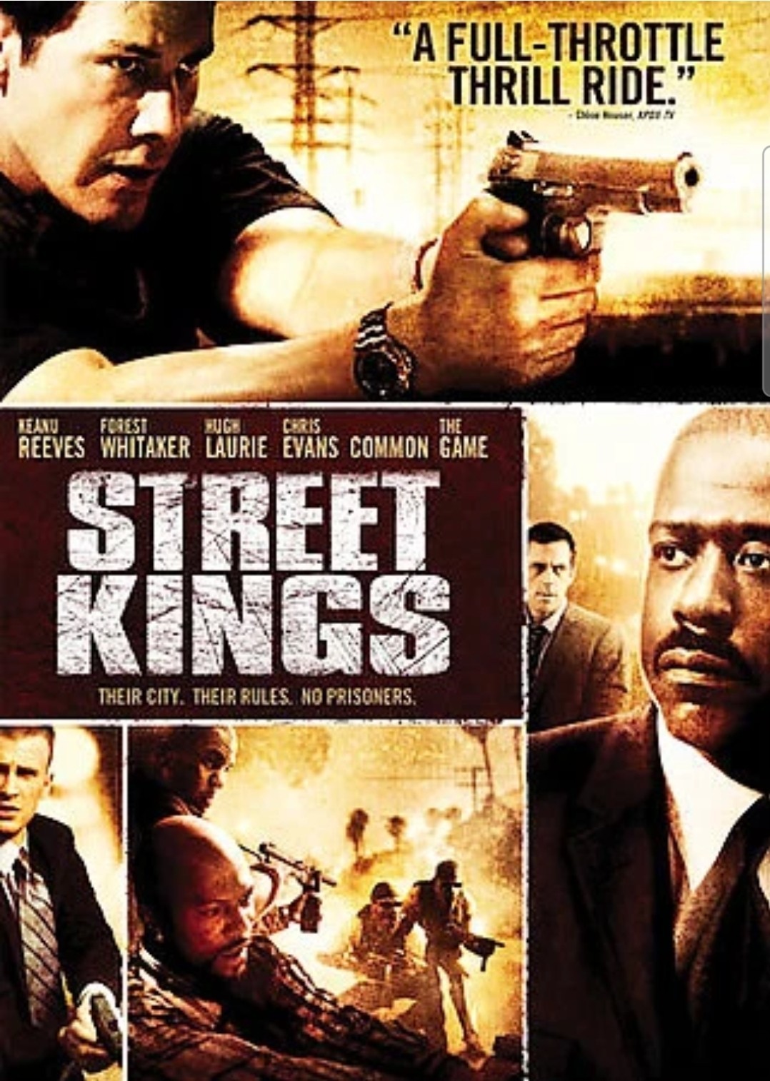 Street Kings (DVD, 2009, Checkpoint Sensormatic Widescreen) – DISC ONLY