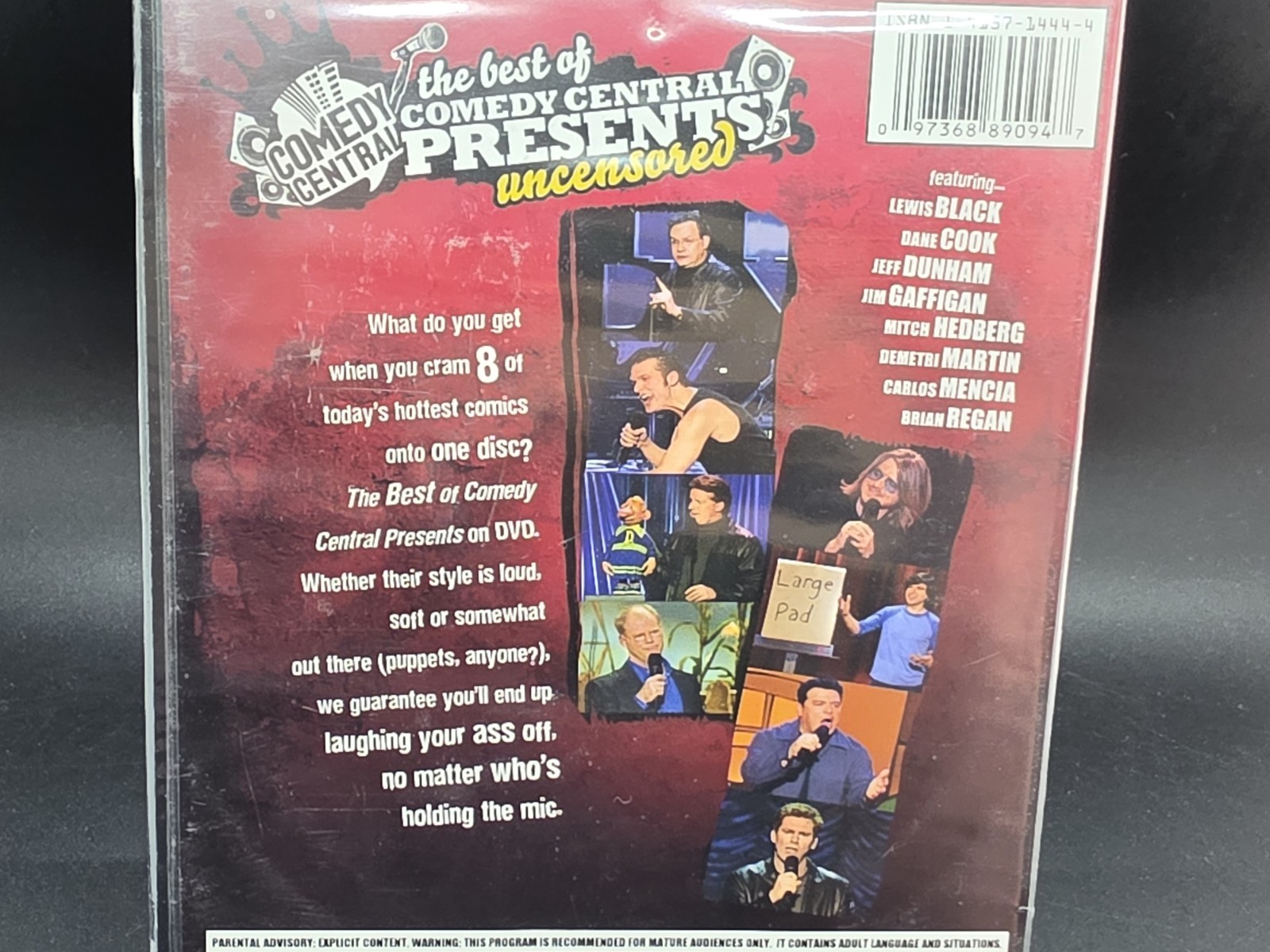 Best of Comedy Central Presents Uncensored (DVD) New Black Cook Dunham Regan
