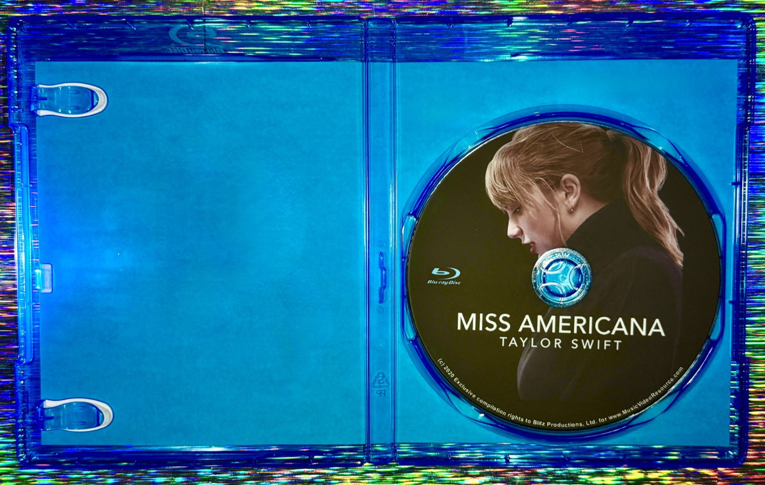 TAYLOR SWIFT MISS AMERICANA DOCUMENTARY BLU-RAY (2020) NEW and SEALED