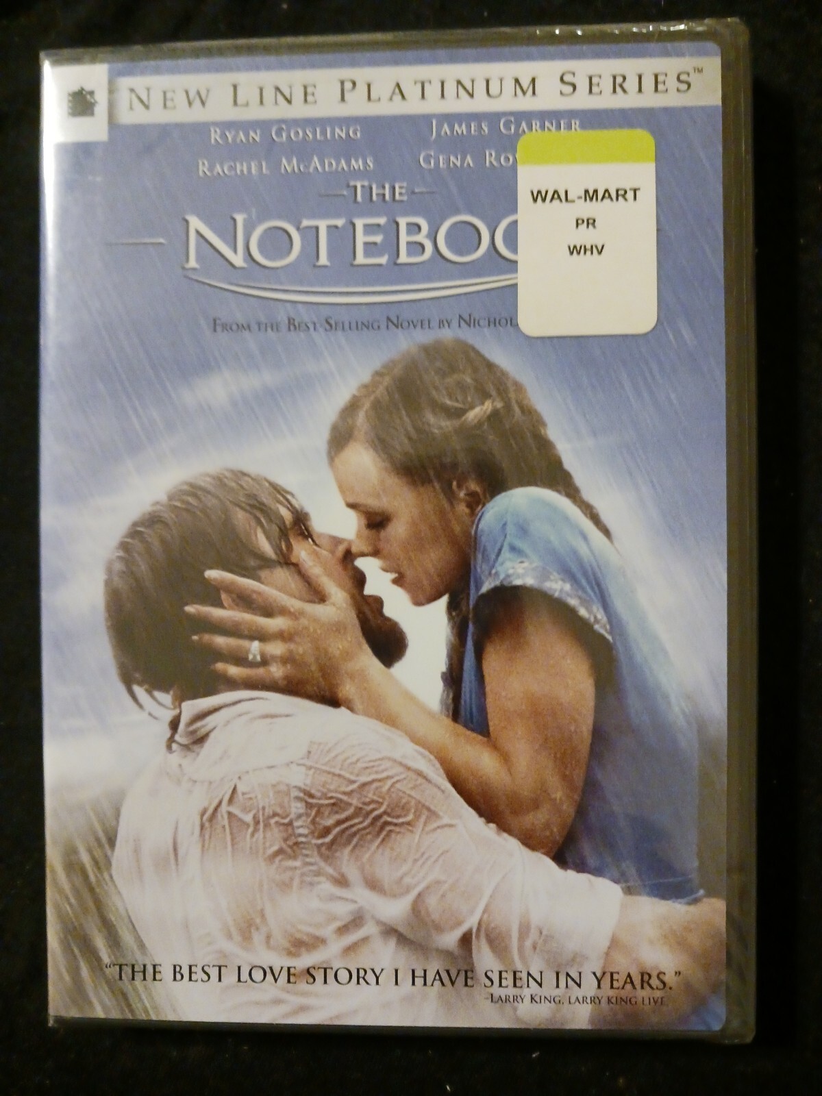 The Notebook DVD Ryan Gosling Brand New & Factory Sealed