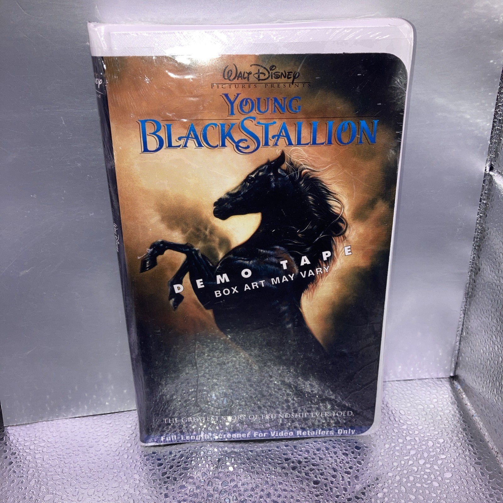 Walt Disney Young Black Stallion VHS Demo Tape Full Length 50min Screener Sealed