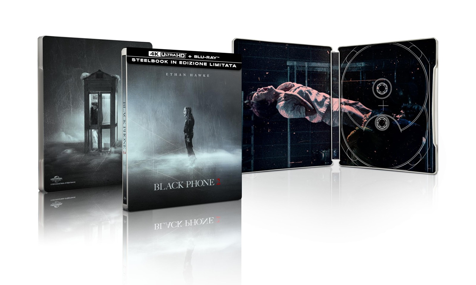 Black Phone 2 4K UHD (4K UHD Blu-ray) Ethan Hawke Mason Thames Scott Derrickson