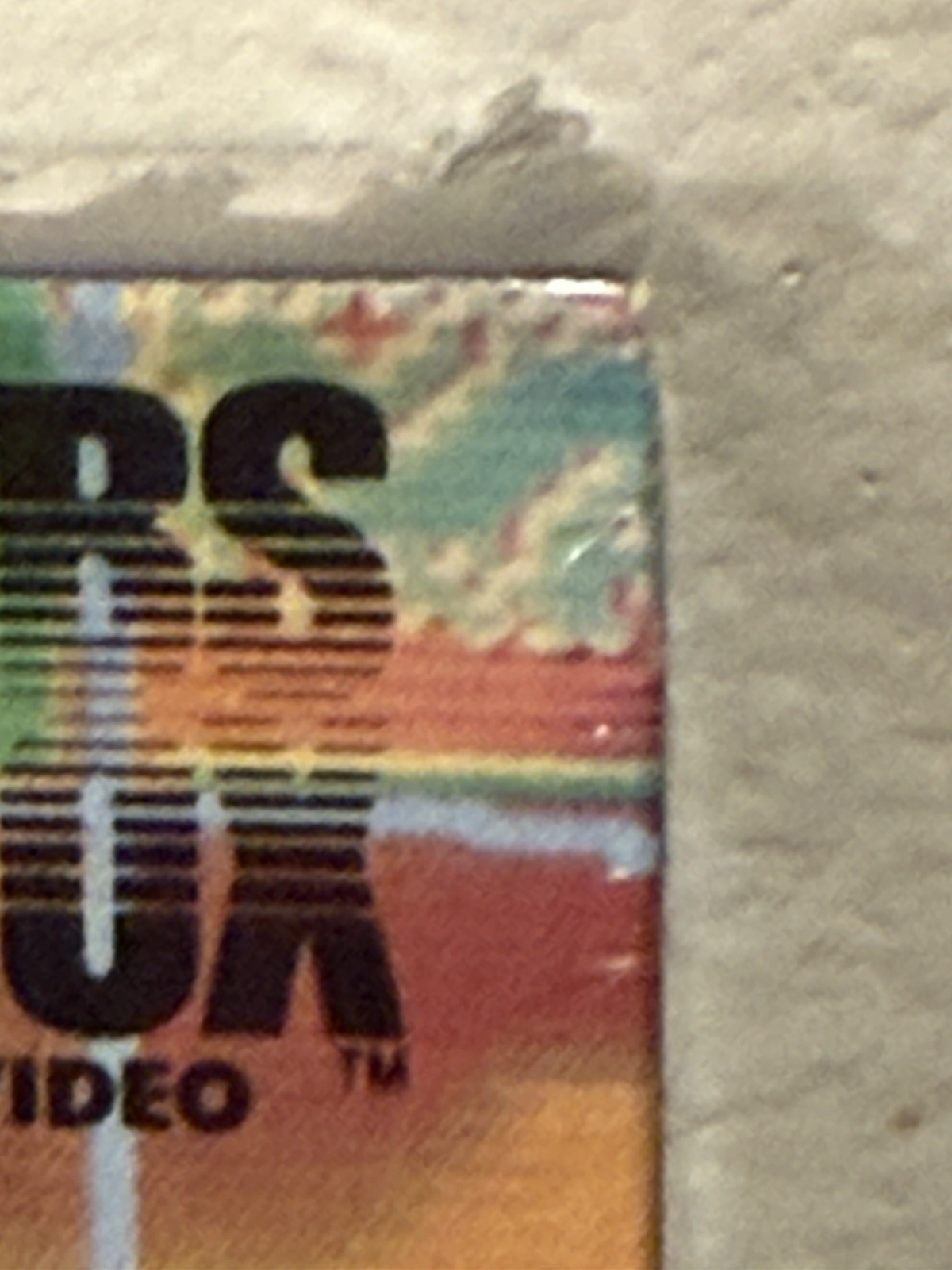 Predator – VHS Tape – NEW AND SEALED With Watermark 1988 Pressing CBS Fox Video