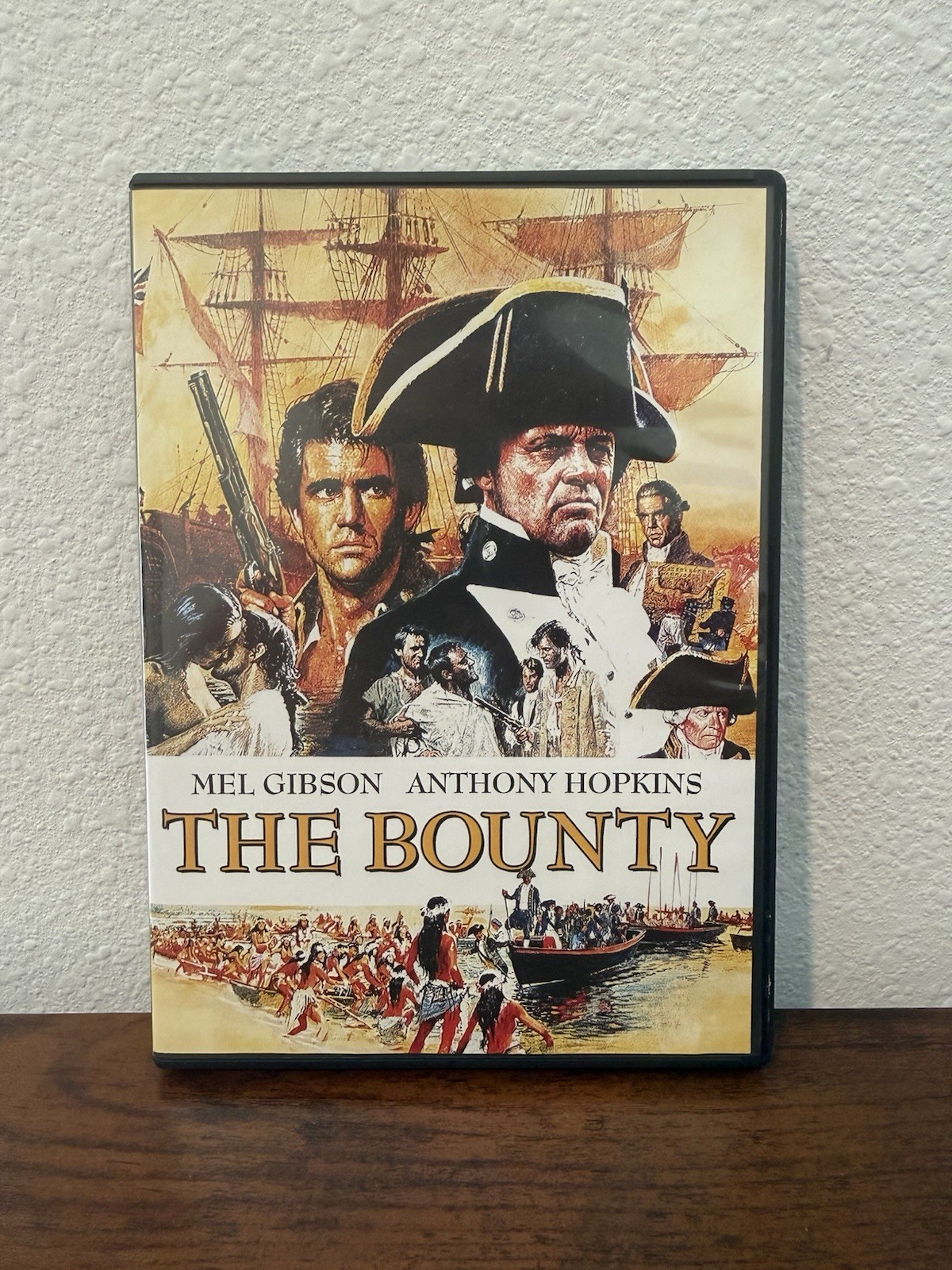 The Bounty DVD, Mel Gibson, Anthony Hopkins, Kino Lorber Release, Bonus
