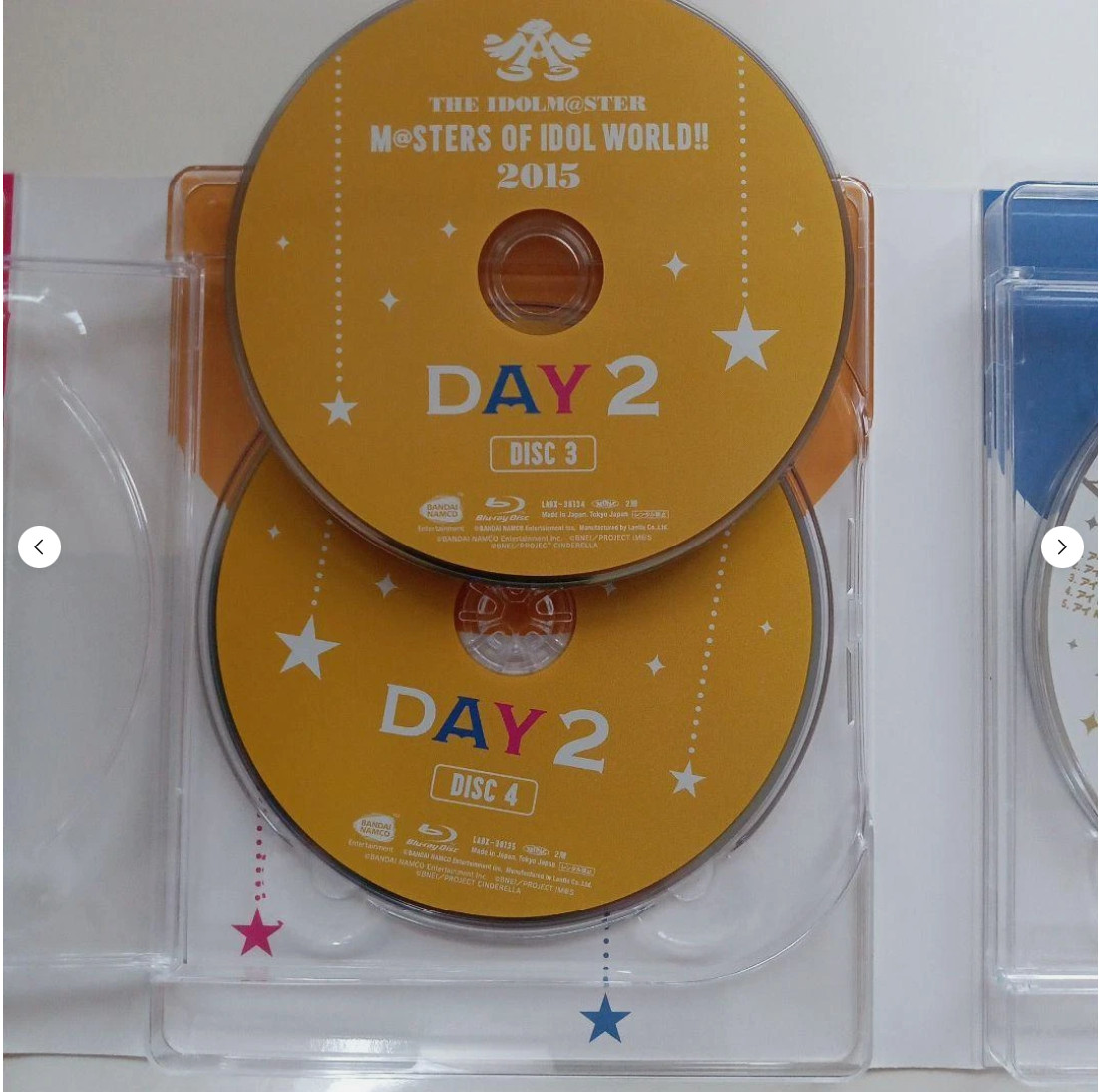 Idol Master M@STERS OF IDOL WORLD 2015 Live Blu-ray BOX Limited