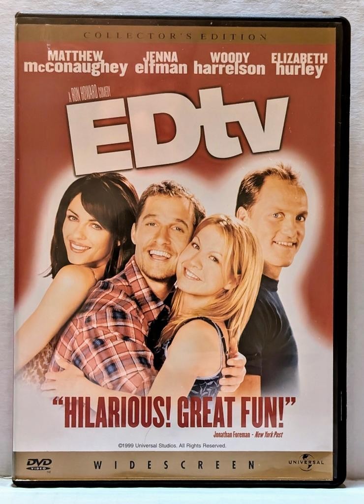 EDTV WIDESCREEN COLLECTOR’S EDITION DVD 1999 *BUY 2 GET 1 FREE*TRACKING INCLUDED