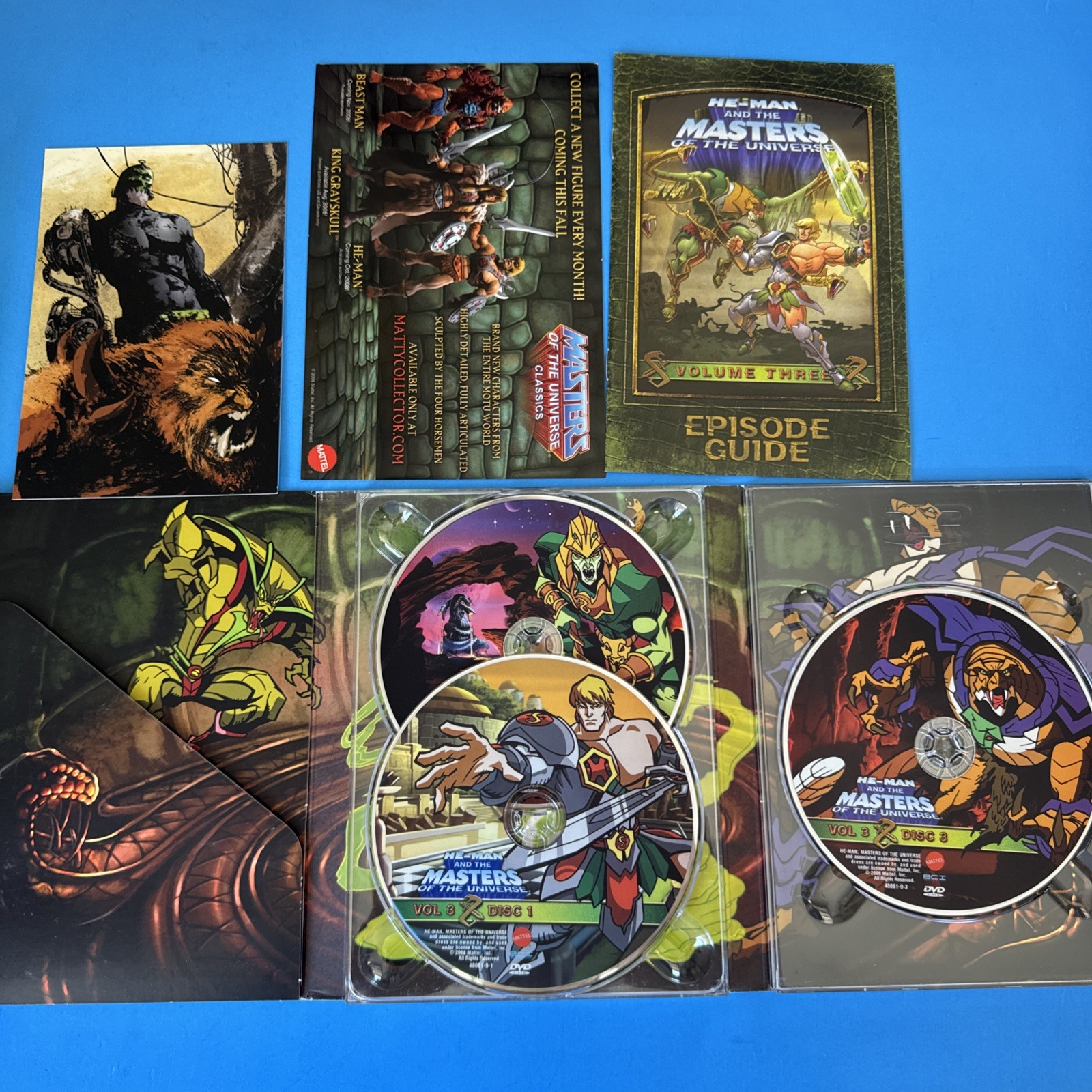 He-Man and the Masters of the Universe – Volume 3 (DVD, 2008, 3-Disc Set)