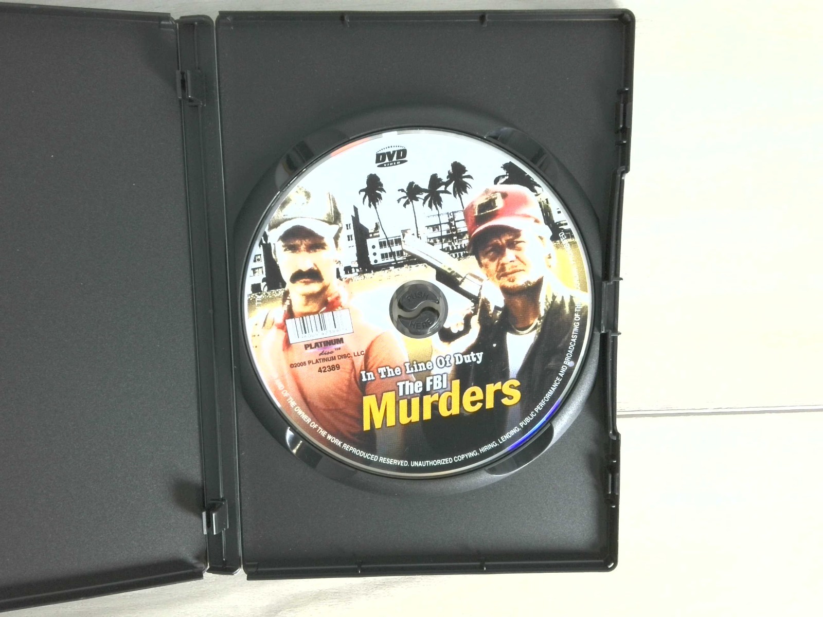 In the Line of Duty: The FBI Murders (DVD, 2005) Michael Gross HTF RARE OOP