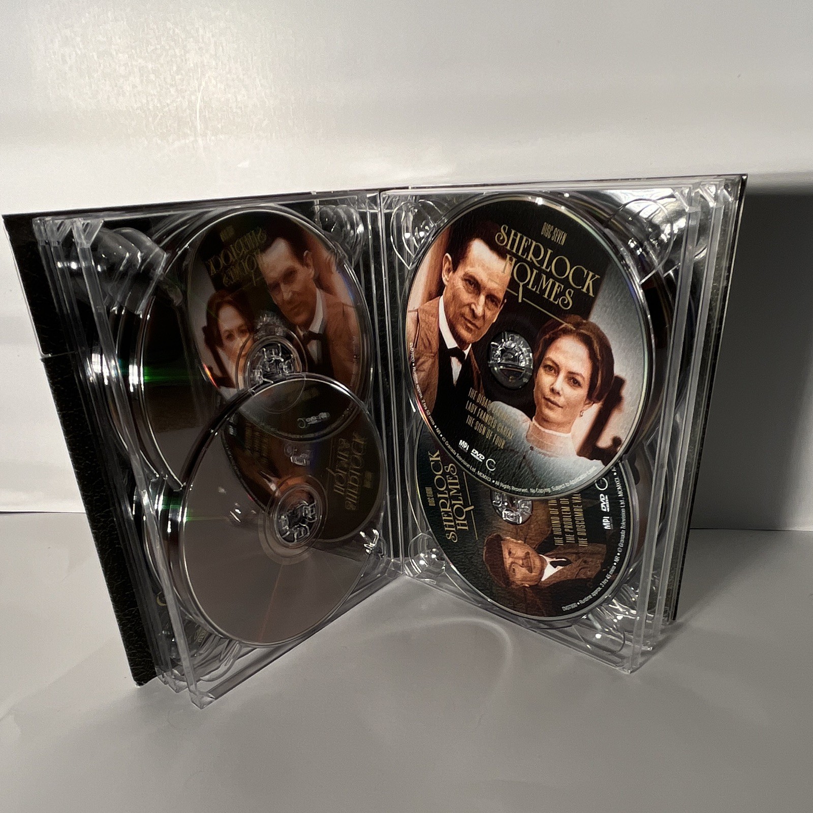 MPI Home Video Sherlock Holmes Granada Complete Series 12-Disc DVD Jeremy Brett