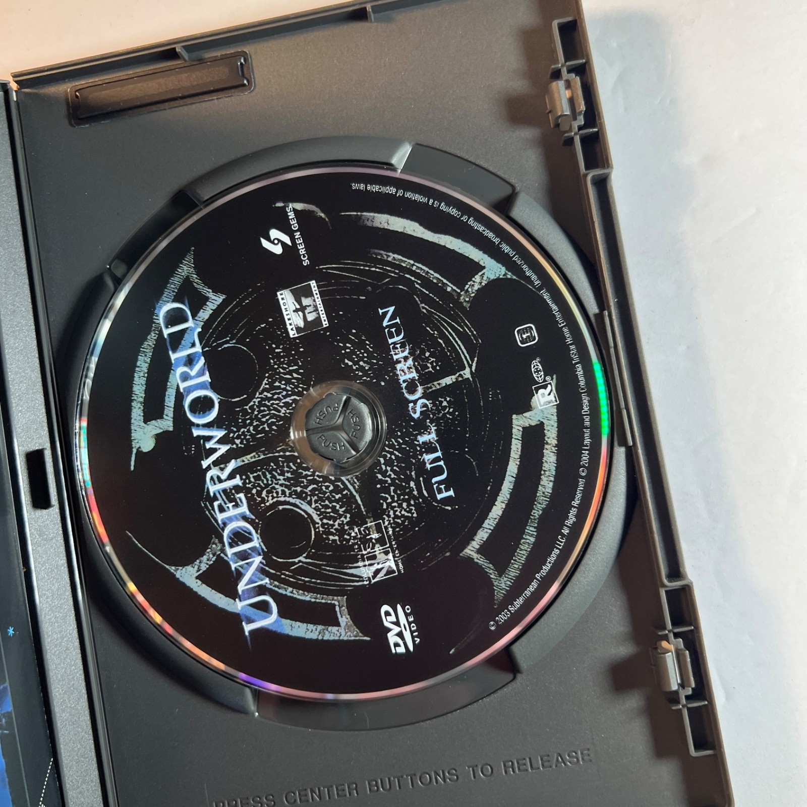 Underworld DVD Full Screen Special Edition Kate Beckinsale Vampire Action Film