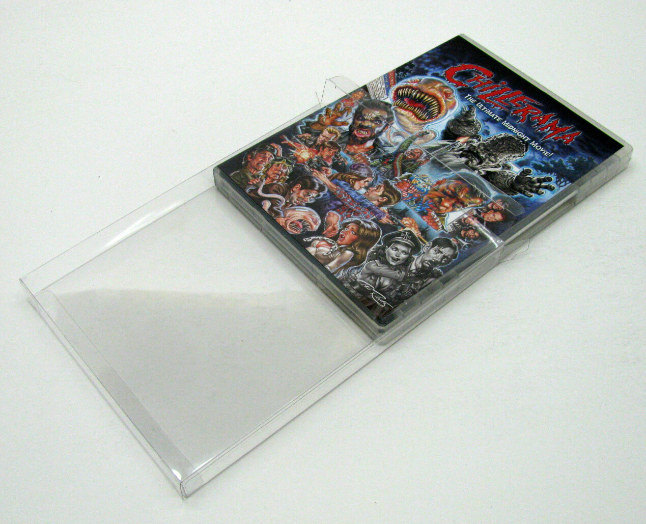 10x DVD Standard Case (Size Dv1) -Clear Plastic Protective Box Protector Sleeve