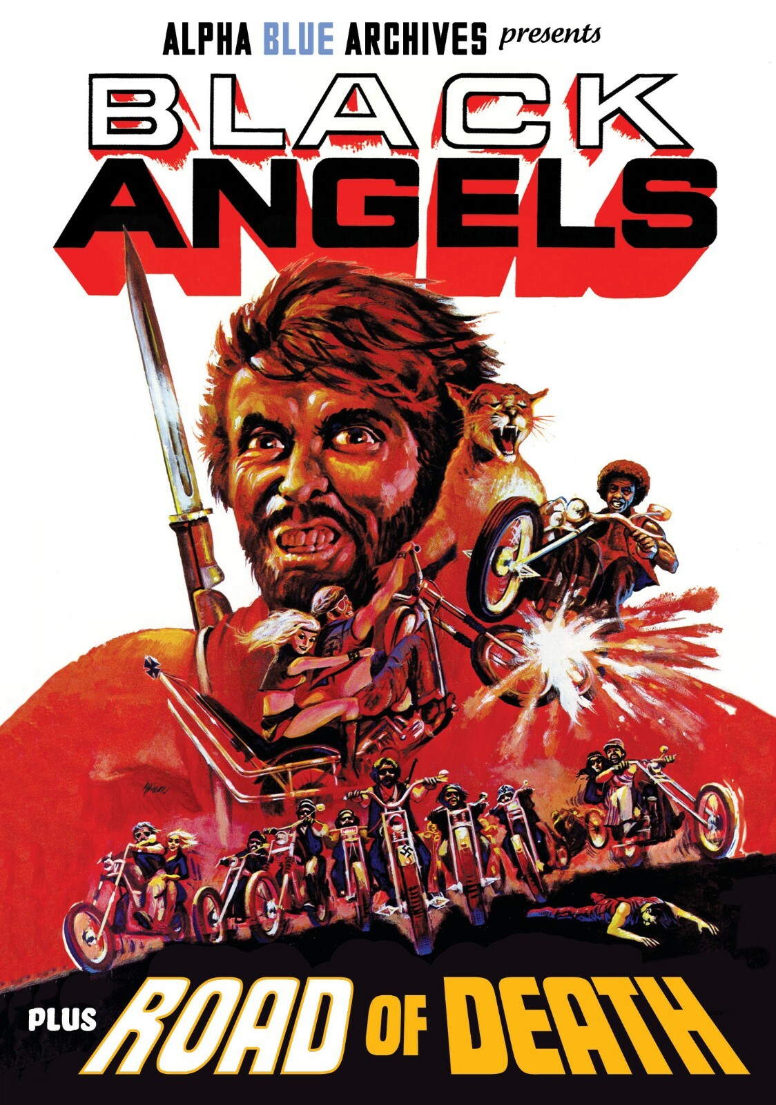 BLACK ANGELS/ROAD OF DEATH-1970’s EXPLOITATION BIKER DOUBLE FEATURE