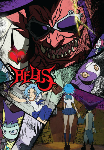 Hells Anime Movie Official DVD * English Dub * Discotek * OOP * Slip Cover * NEW