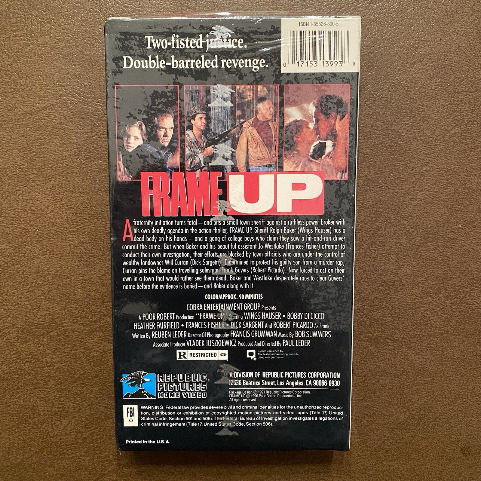Frame Up VHS 1991 Screener Promo Tape Brand New Sealed