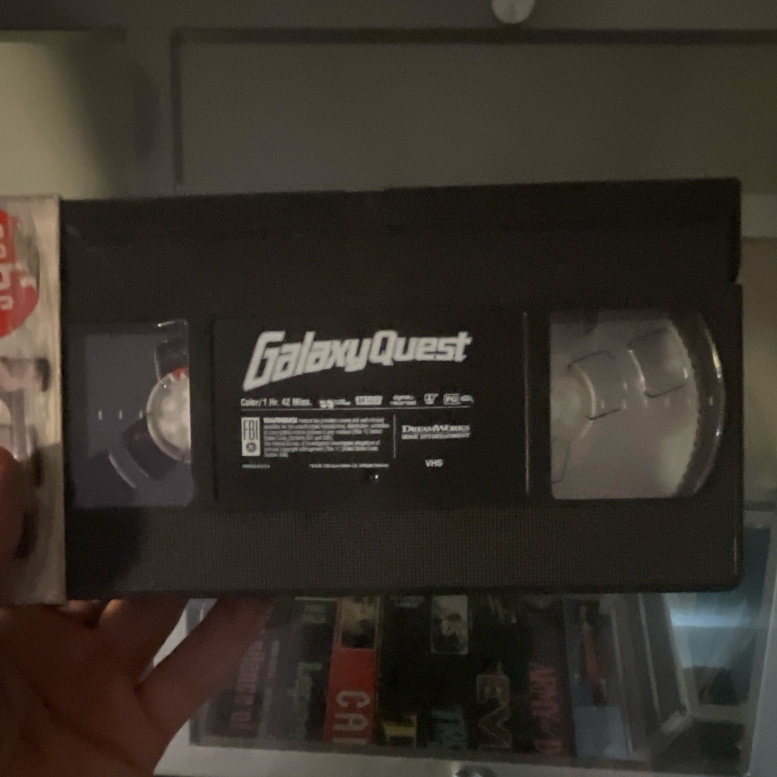 DreamWorks Video Galaxy Quest (1999) VHS NTSC Full Screen PG Former Rental