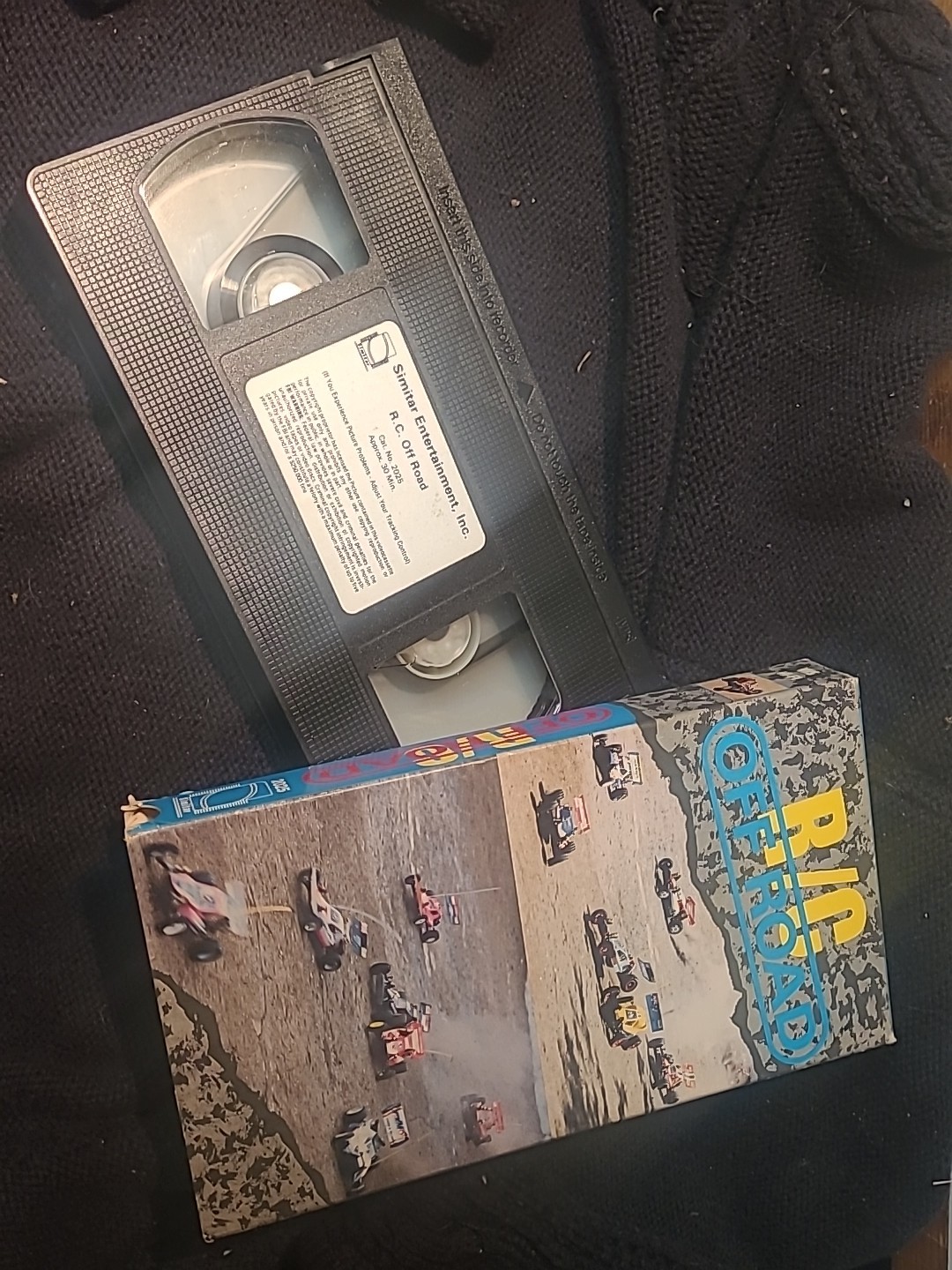 Vintage 1989 R/C Off-Road VHS ~ Simitar Entertainment Premier Series