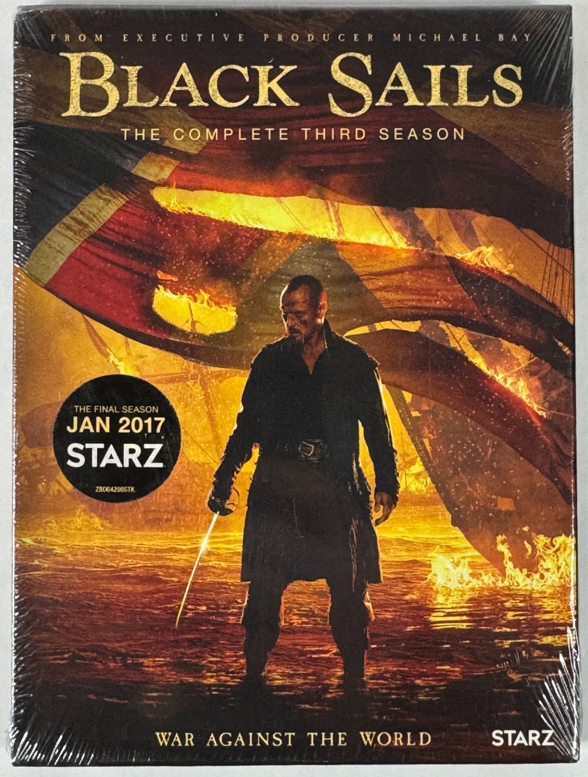 Black Sails Complete Third & Fourth Season 3 4 DVD Pirate Action Drama NEW