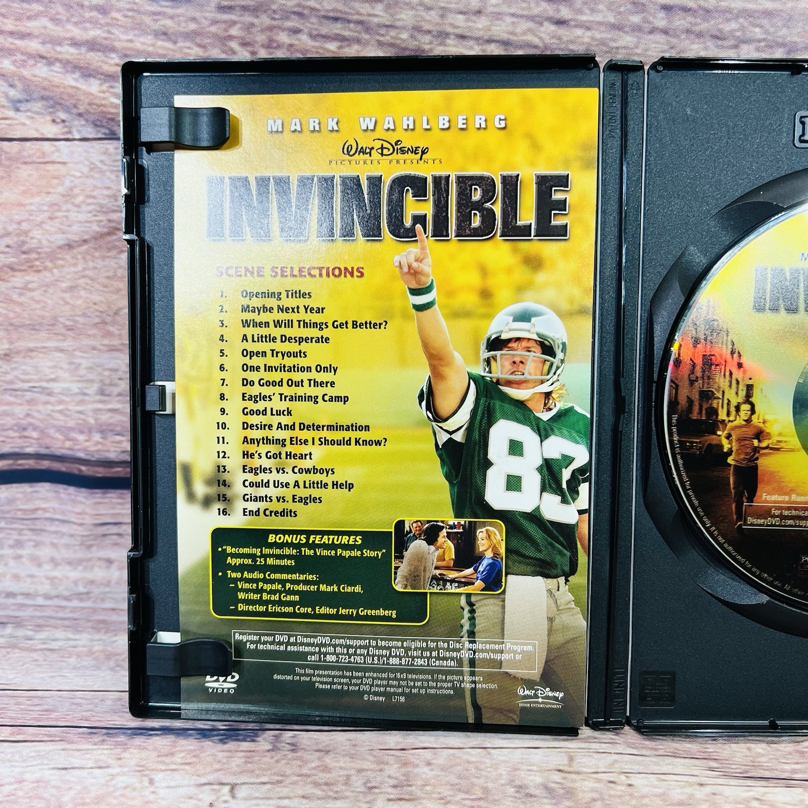Gridiron Gang, When The Game Stand Tall, Invincible DVD Lots