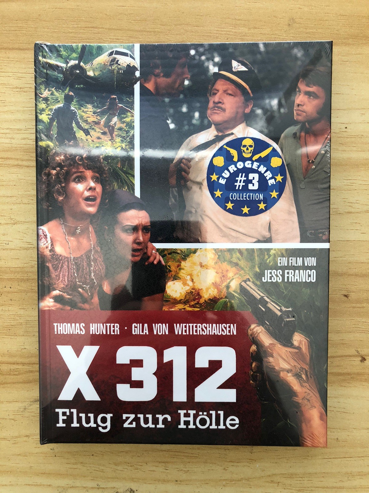X 312/FLUG ZUR HOLLE BLU RAY MEDIA BOOK C #51/111