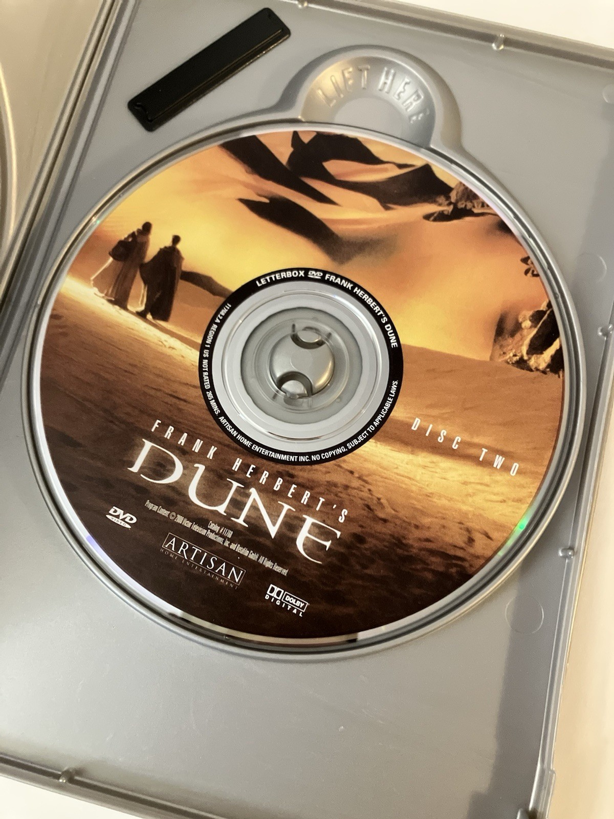 Frank Herbert’s Dune DVD 2000 2-Disc Set William Hurt Sci-Fi Miniseries