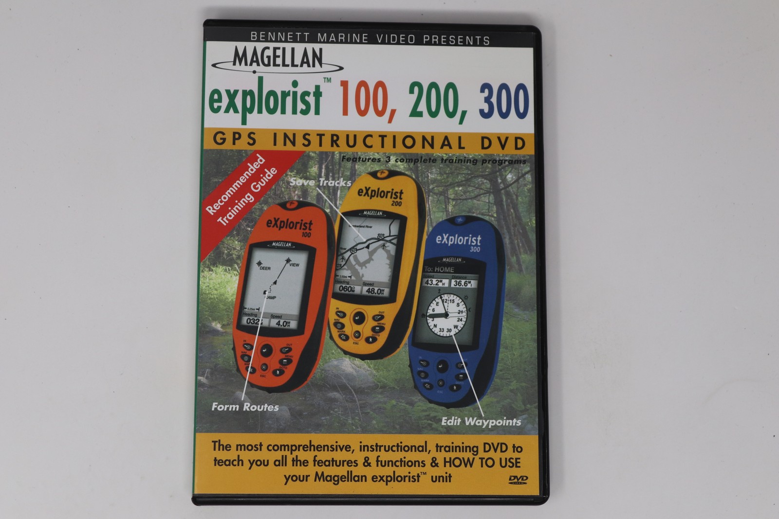 Magellan Explorist 100 200 300 Gps Instructional DVD Bennett Marine