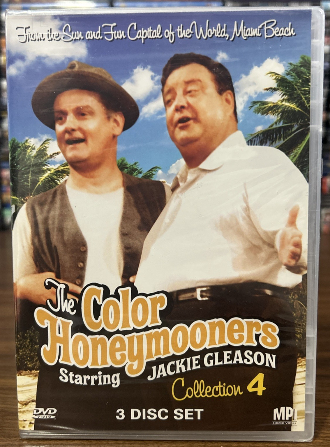 The Color Honeymooners Collection 4 DVD NEW