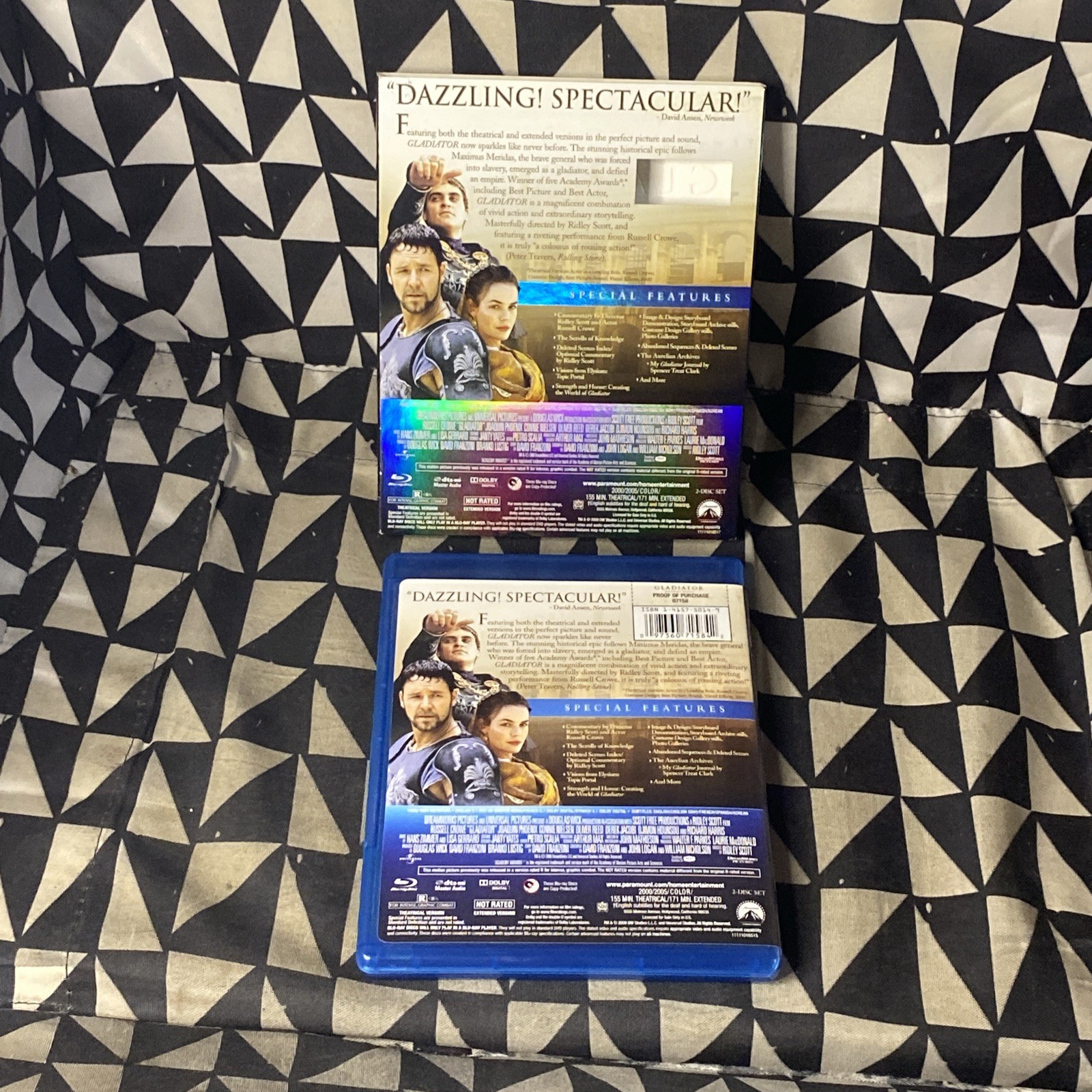 Gladiator (Sapphire Series) Blu-ray 2 Disc Set w/ Slip Cover