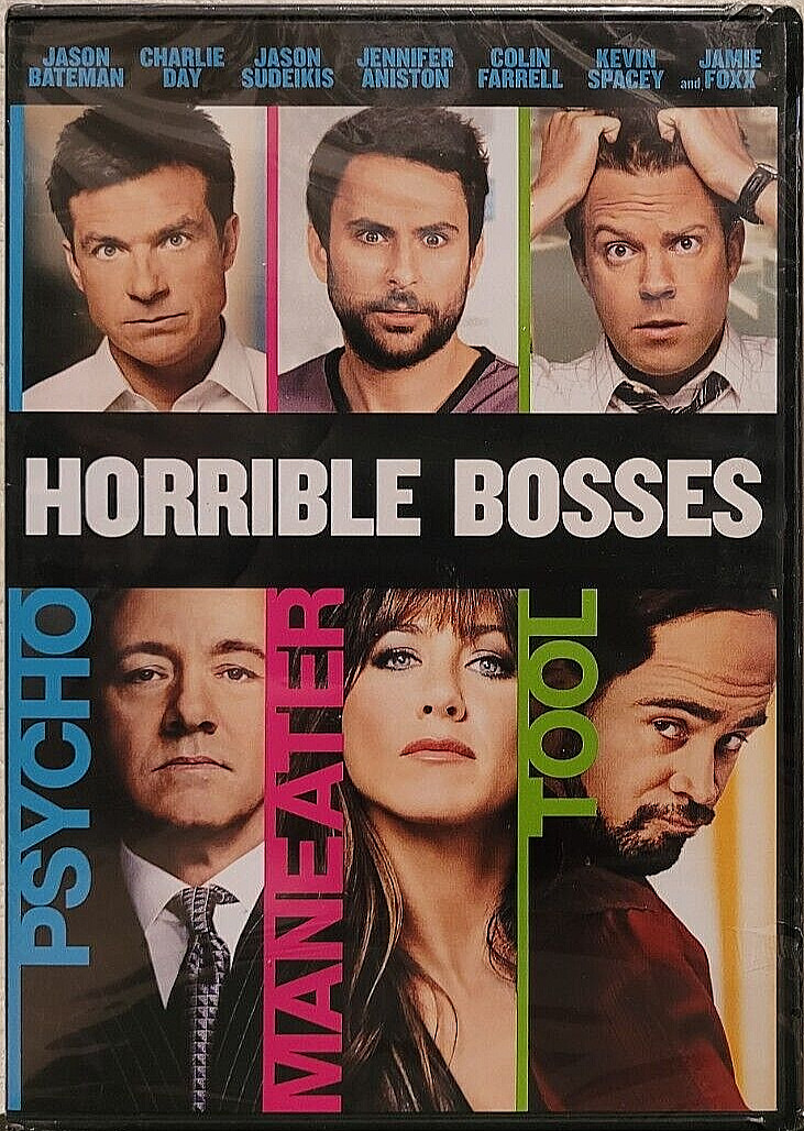 Horrible Bosses (DVD, 2011) Jason Bateman, Charlie Day – Brand New, Sealed!