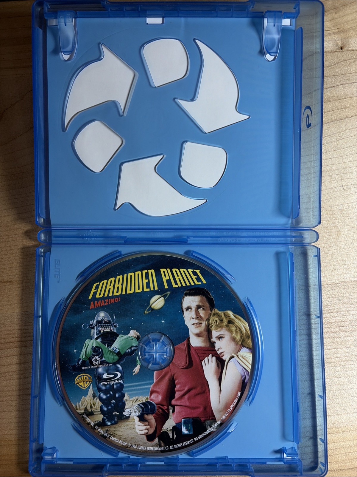 Forbidden Planet Blu Ray 1956