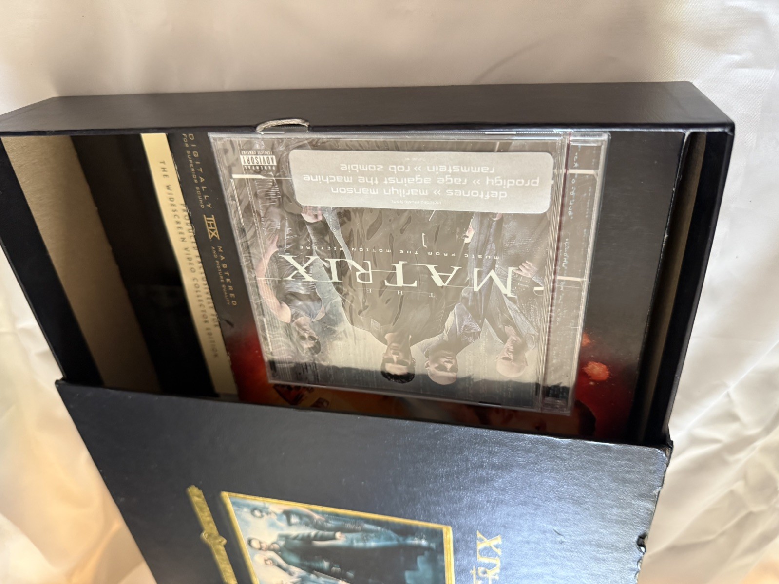 The Matrix Soundtrack Collector’s Box Phantom Menace VHS & Book Set. Sealed CD