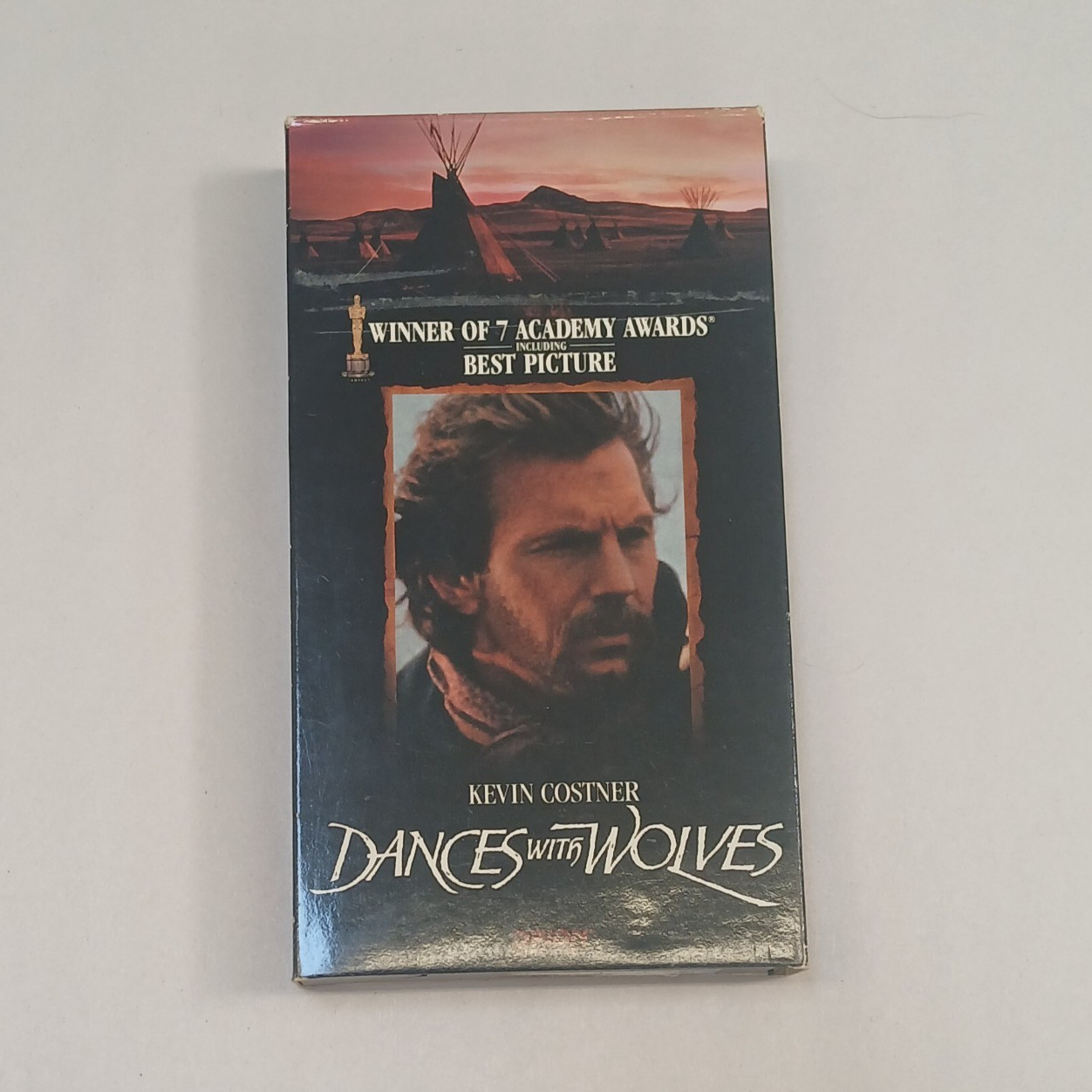 Dances with Wolves VHS 1990 NTSC PG-13 Orion Closed Captioned Hi-Fi Stereo