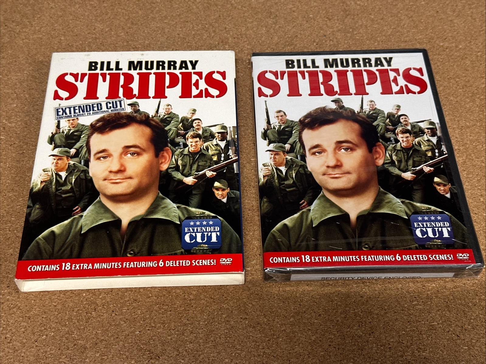 NEW & SEALED Stripes DVD 1981 Bill Murray w / Slipcover