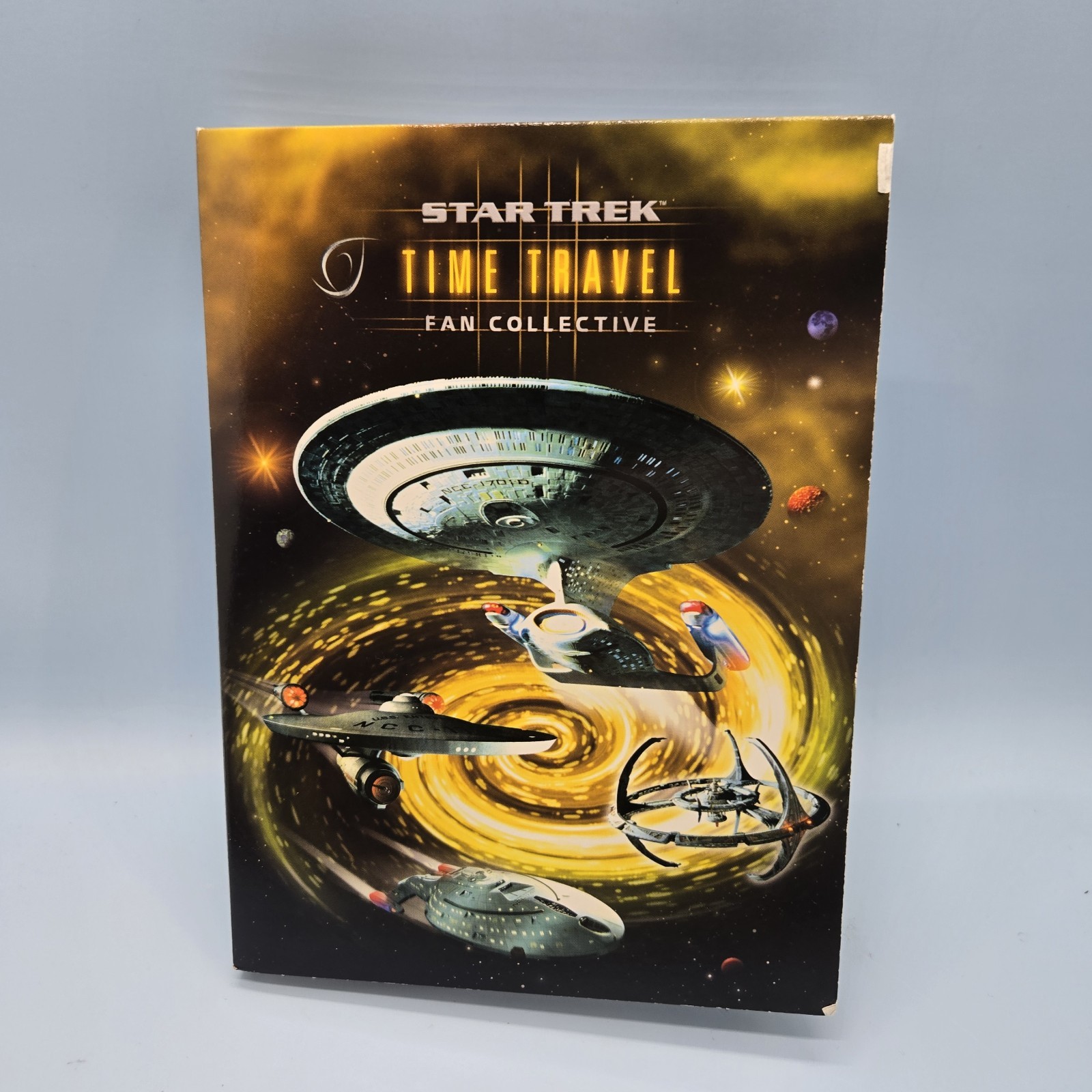 STAR TREK TIME TRAVEL • Fan Collective 4 Disc DVD Set Voyager Next Generation VG
