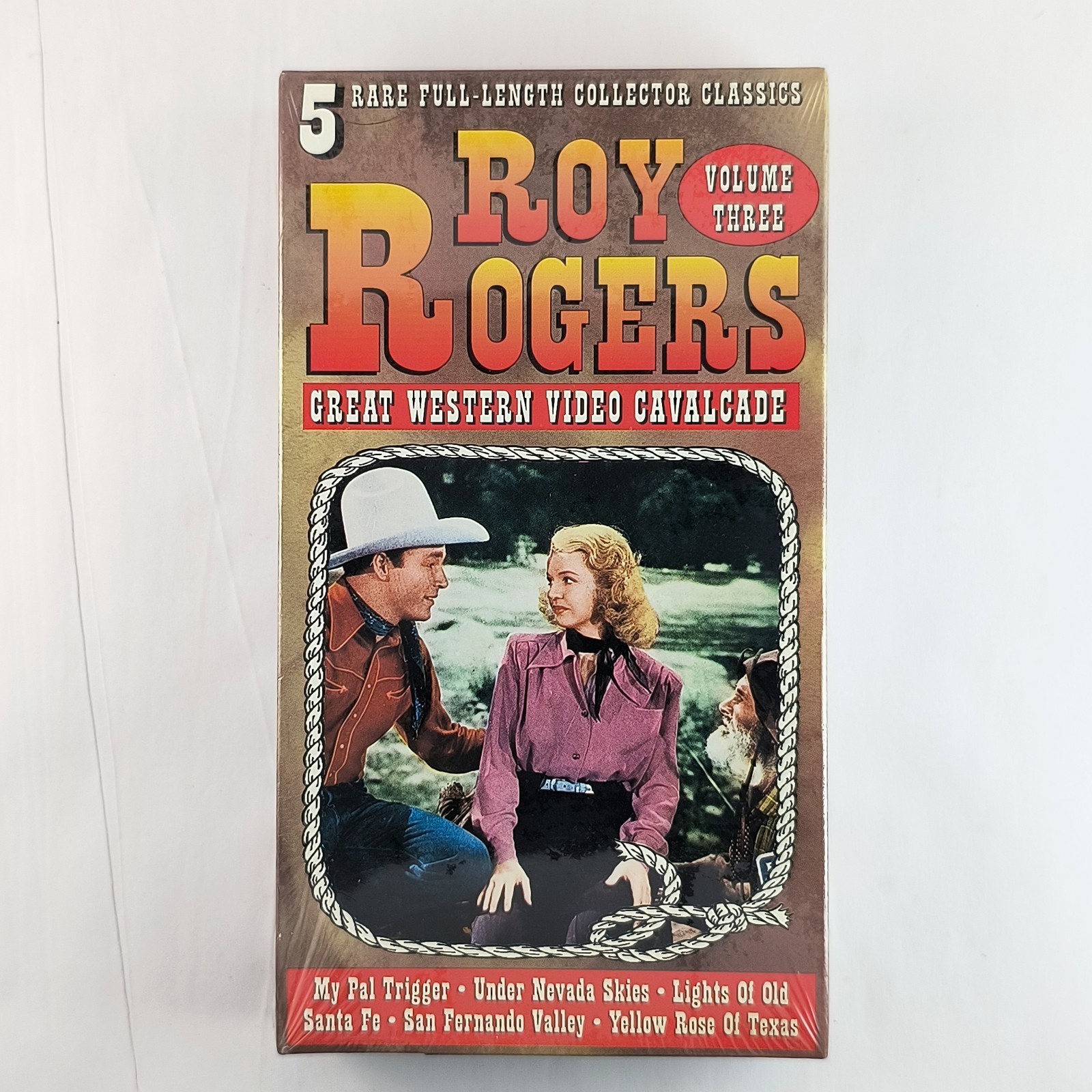 Roy Rogers Collector Classics 4 VHS Set Great Western Cowboy Video NEW