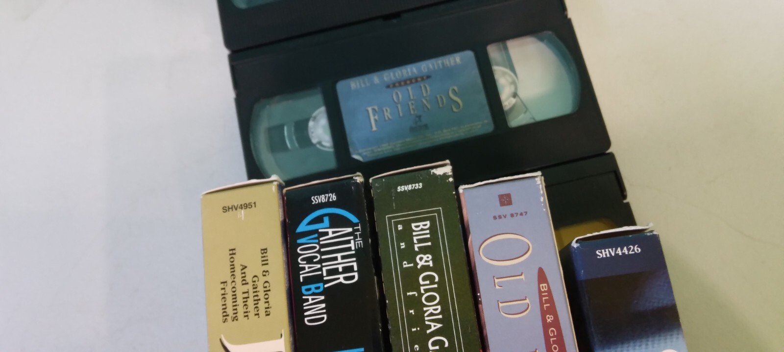 Bill & Gloria Gaither Vocal Band Lot of 5 VHS Tapes Gospel Music Reunion Joy