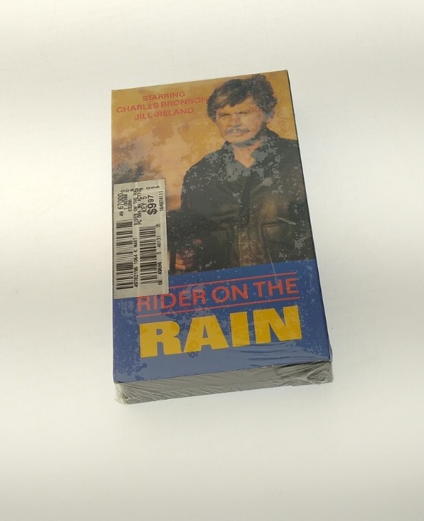 Rider on the Rain 1979 VHS 1989 Charles Bronson Star Classics Video Action f127