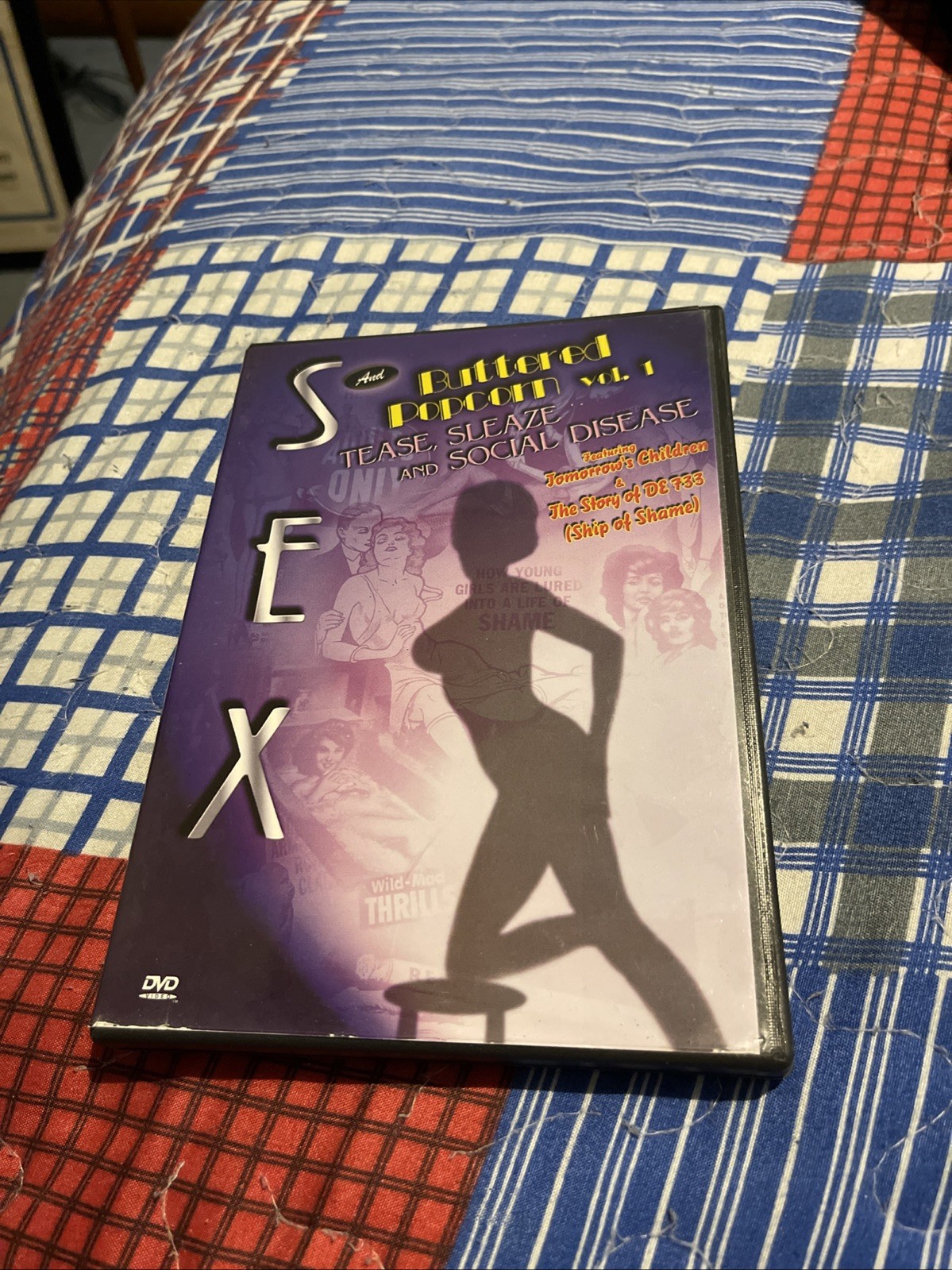 Sex and Buttered Popcorn: Volume 1: Tease, Sleaze and Social Disease (DVD, 2001)