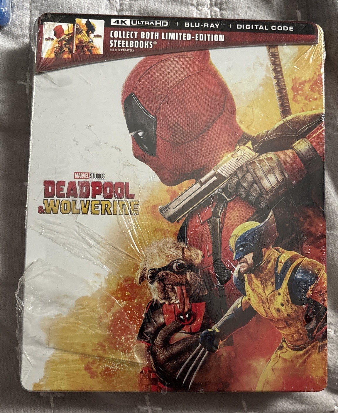 Deadpool & Wolverine: 4K UHD + Blu-ray + Digital Code – Tears In Plastic