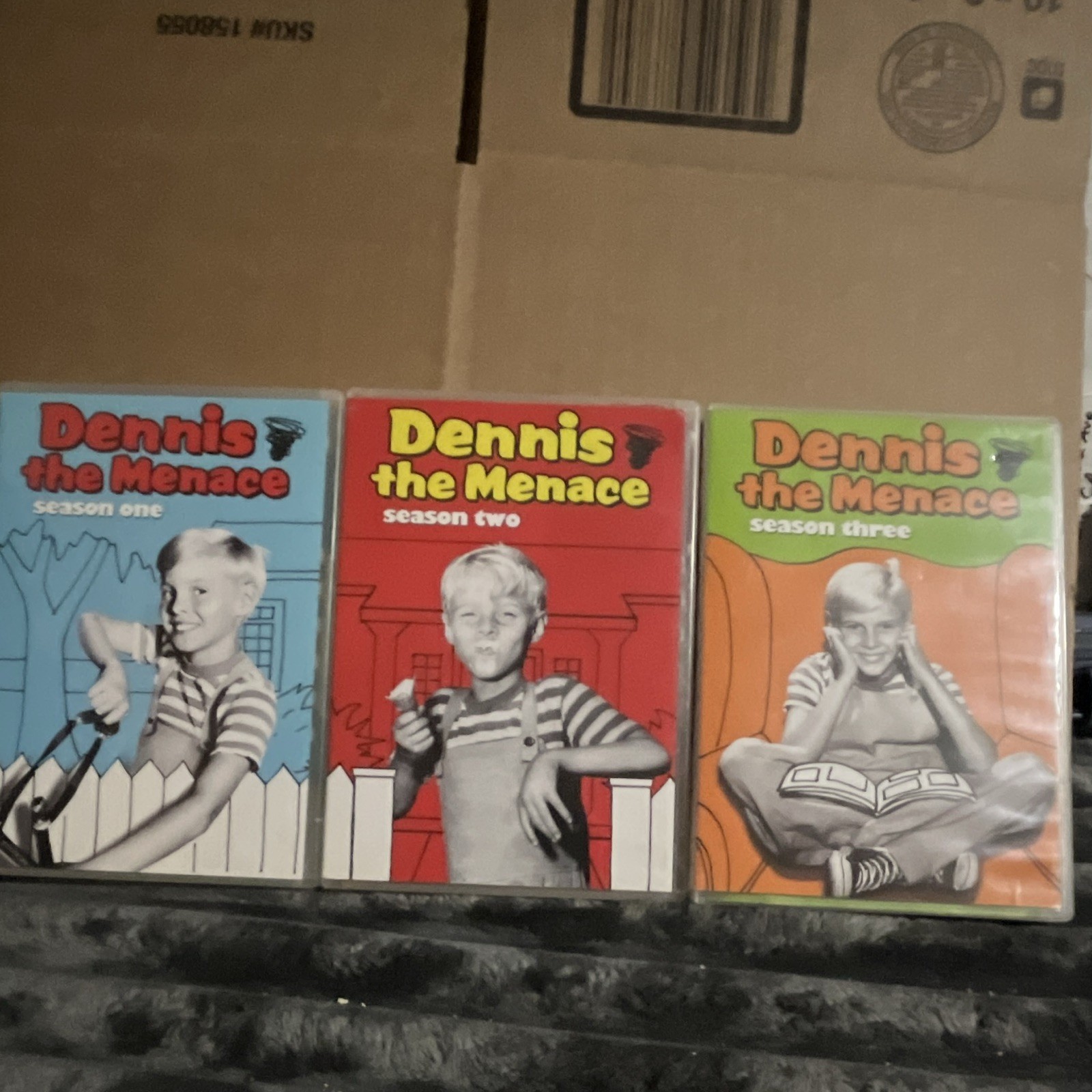 Dennis the Menace TV Series DVD Lot Seasons 1 2 3 Set see description