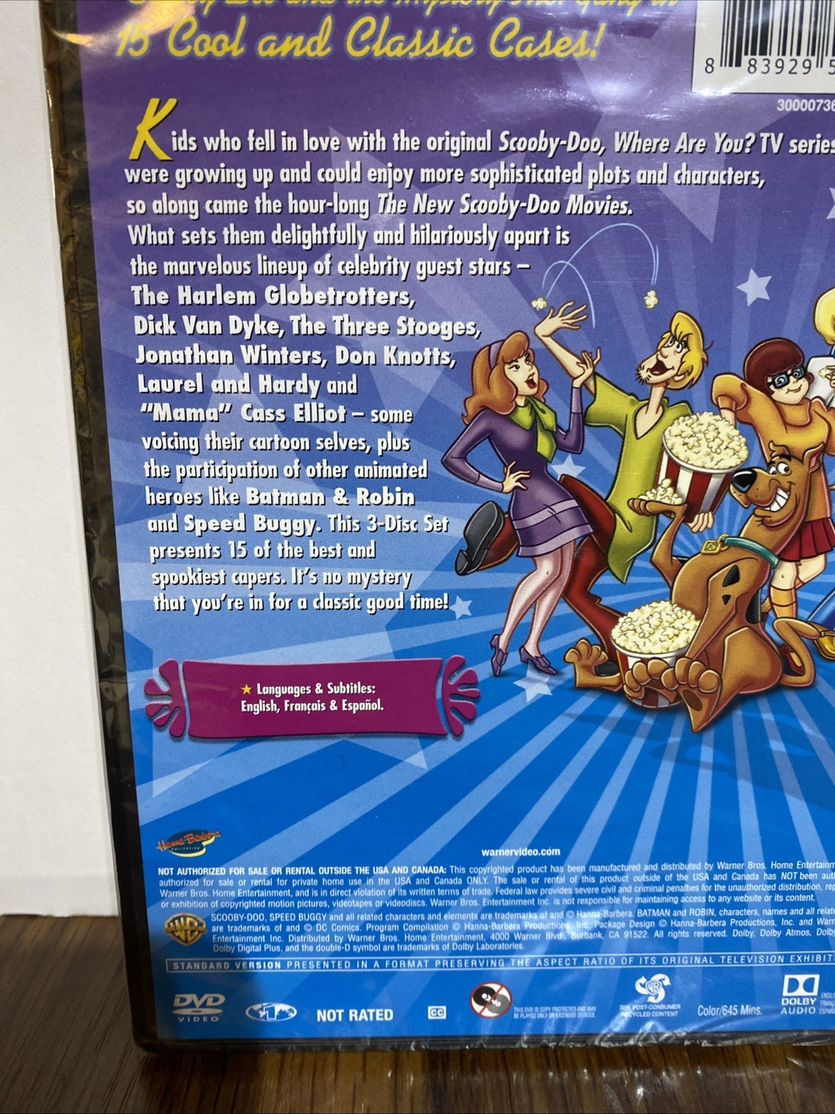 Warner Brothers The Best Of The New Scooby-Doo Movies (DVD) New